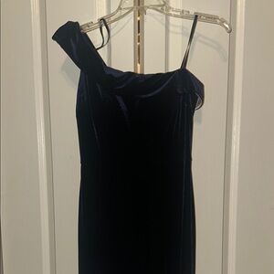Elegant Black Velvet Dress